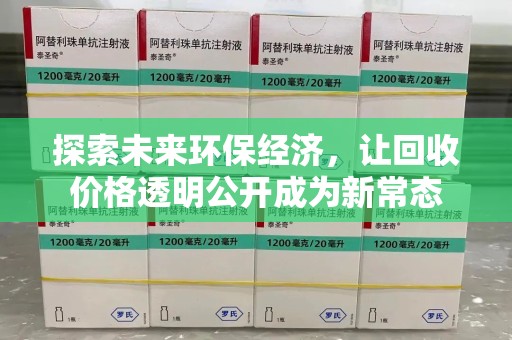 济宁探索未来环保经济，让回收价格透明公开成为新常态