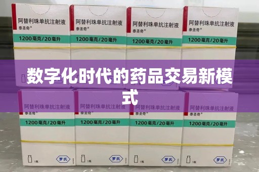 济宁数字化时代的药品交易新模式